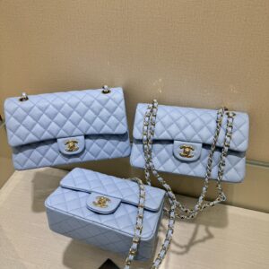 Chanel Flap Shoulder Bag Ball Caviar Multicolor 20-23-25 Size